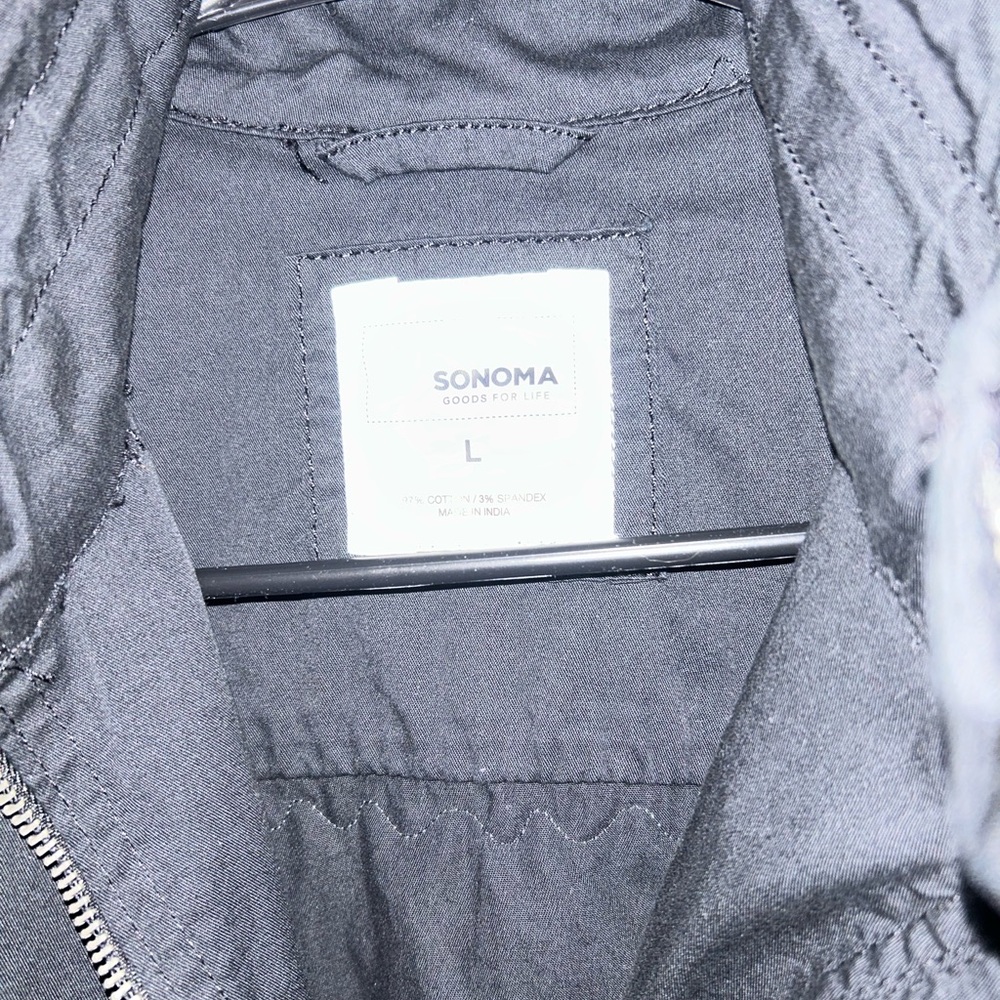 Upcycled Black Patchwork Women's Duster Jacket - image 7